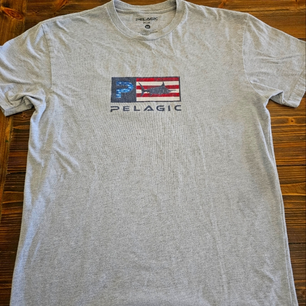 Pelagic Gray Men's, Size M, T-Shirt